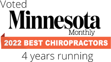 Minnesota's 2022 best chiropractors award logo