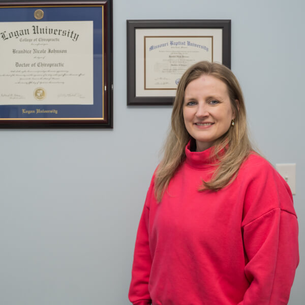 Leland chiropractor Dr. Brandy Johnson