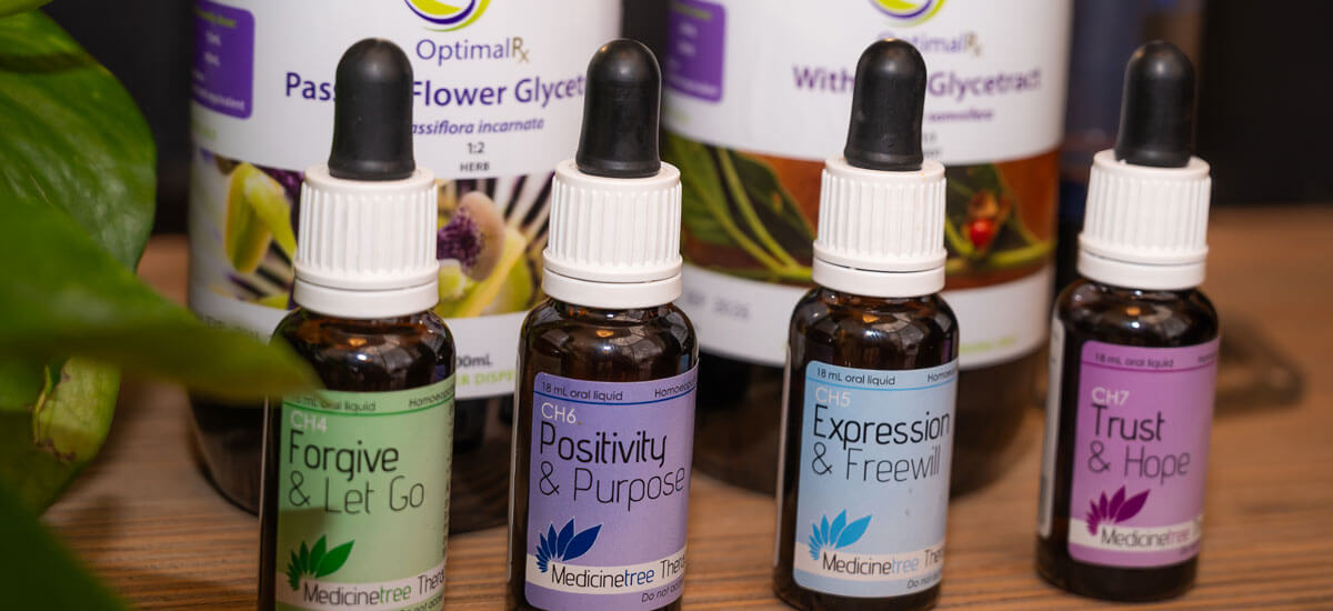Naturopathy bottles