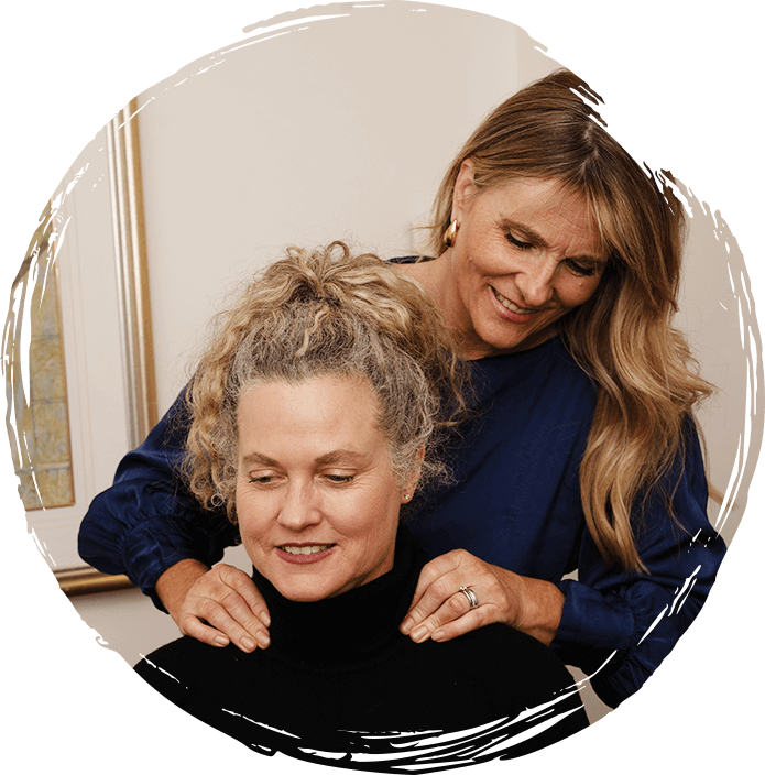 Dr Antoinette Kopke checking patient arm