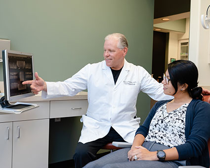Reviewing xrays