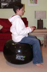 Good posture using Game Ball