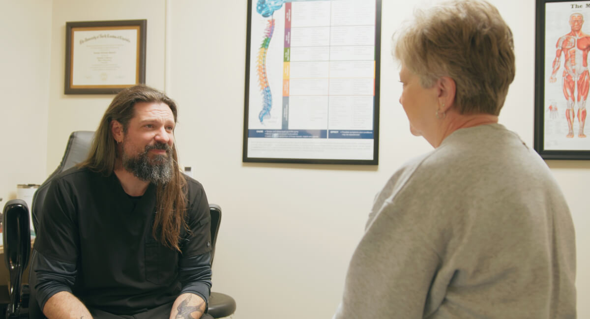 Second visit chiropractic care plan discussion