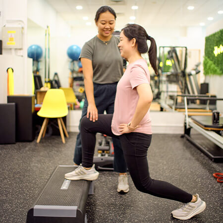 Clinical Pilates session