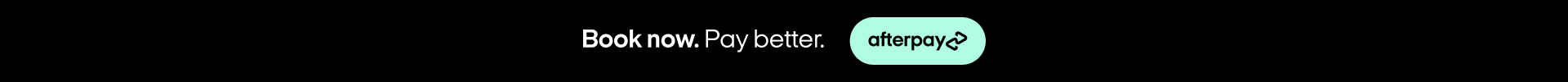 Afterpay logo in black