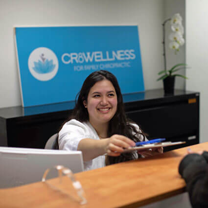 staff at front desk