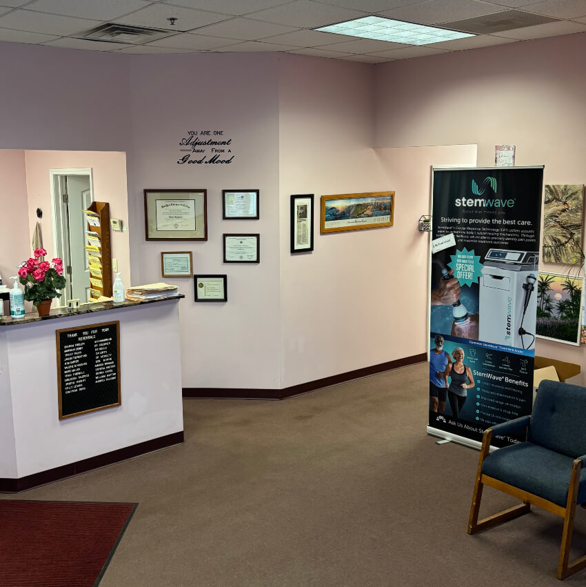 reception area