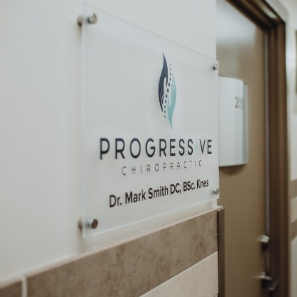 Progressive Chiropractic office signage