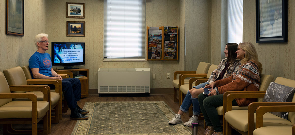 Patients in our waiting area