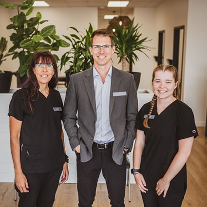 Chiropractic team photo