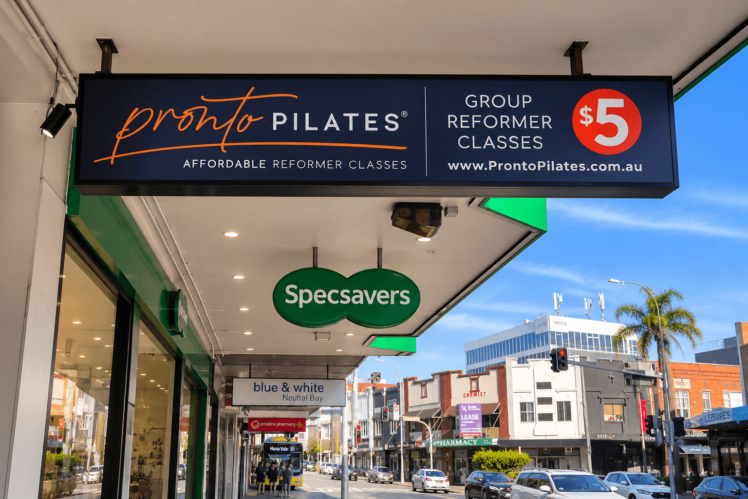 Pronto Pilates Neutral Bay studio