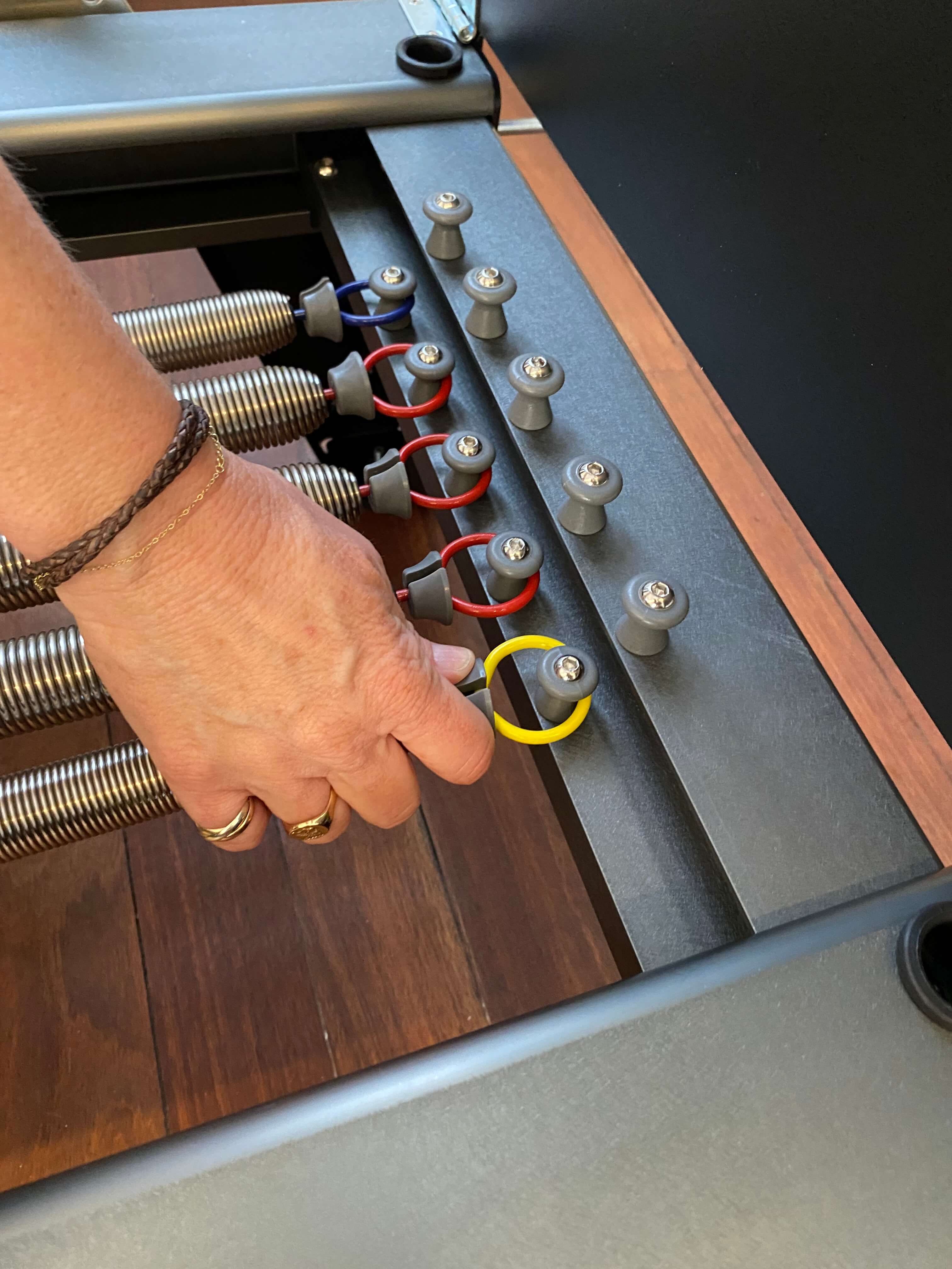 All springs attached to the reformer