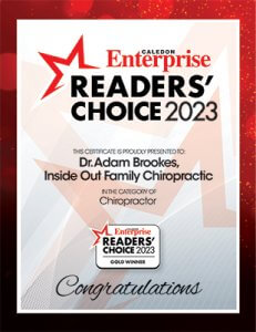Adam_Inside-Out-Chrio_ReadersChoice_Caledon-Certificate_Gold_2023