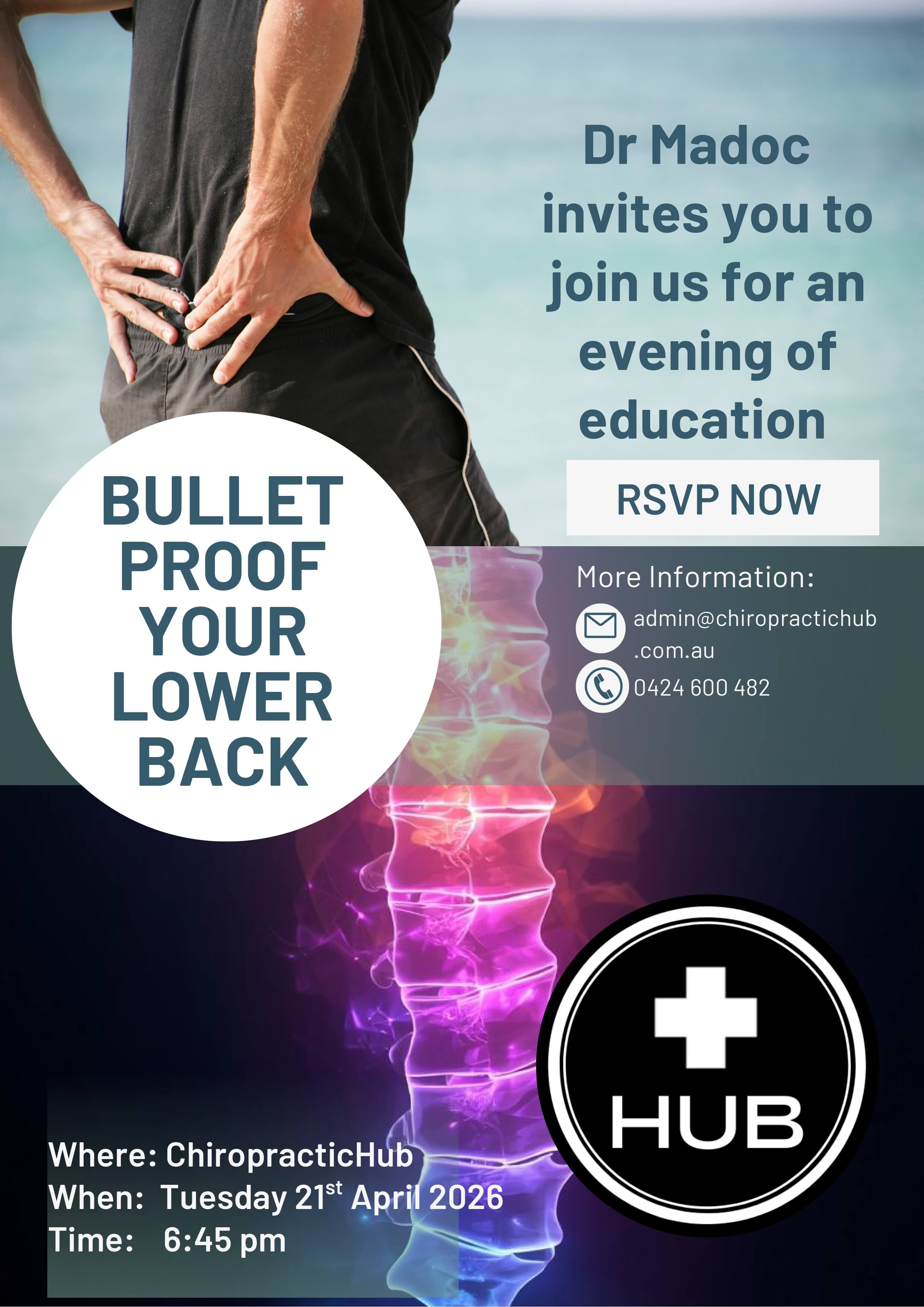 bullet proof your lower back