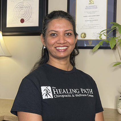 Minakshi of The Healing Path Chiropractic and Wellness Centre