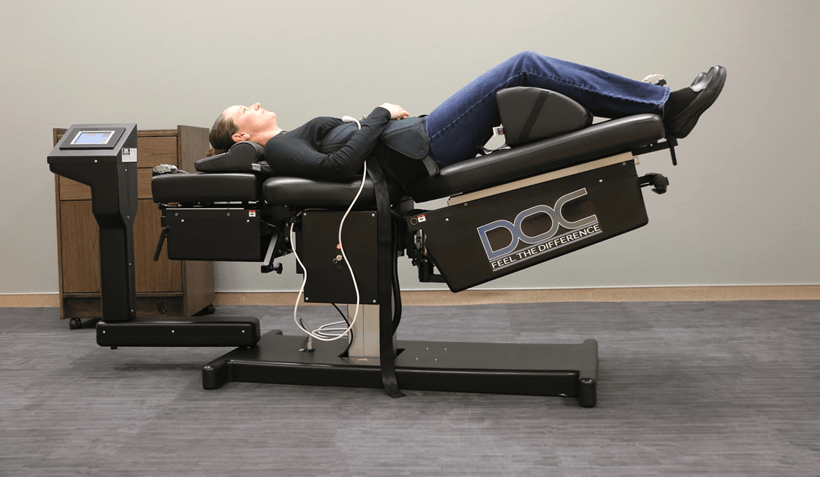 spinal decompression table