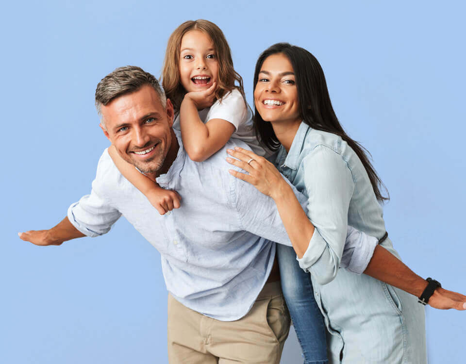 A happy family