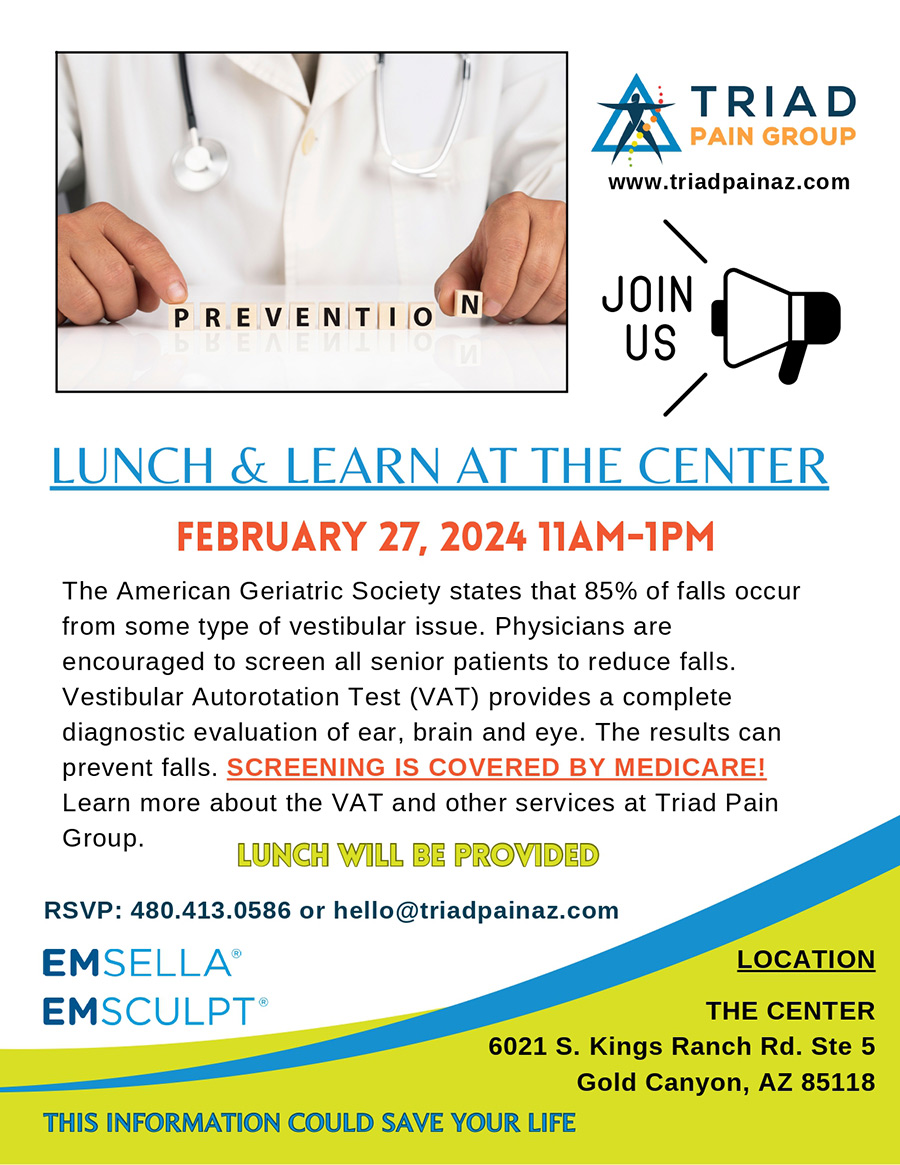 Lunch & Learn event flyer