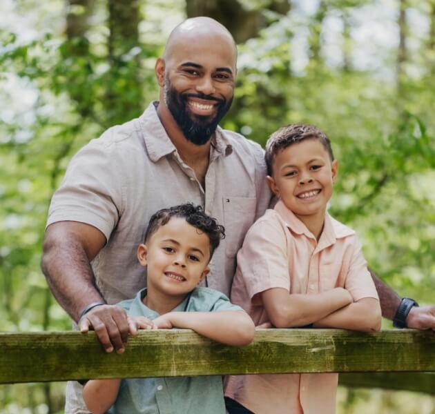 Dr. Joshua with family