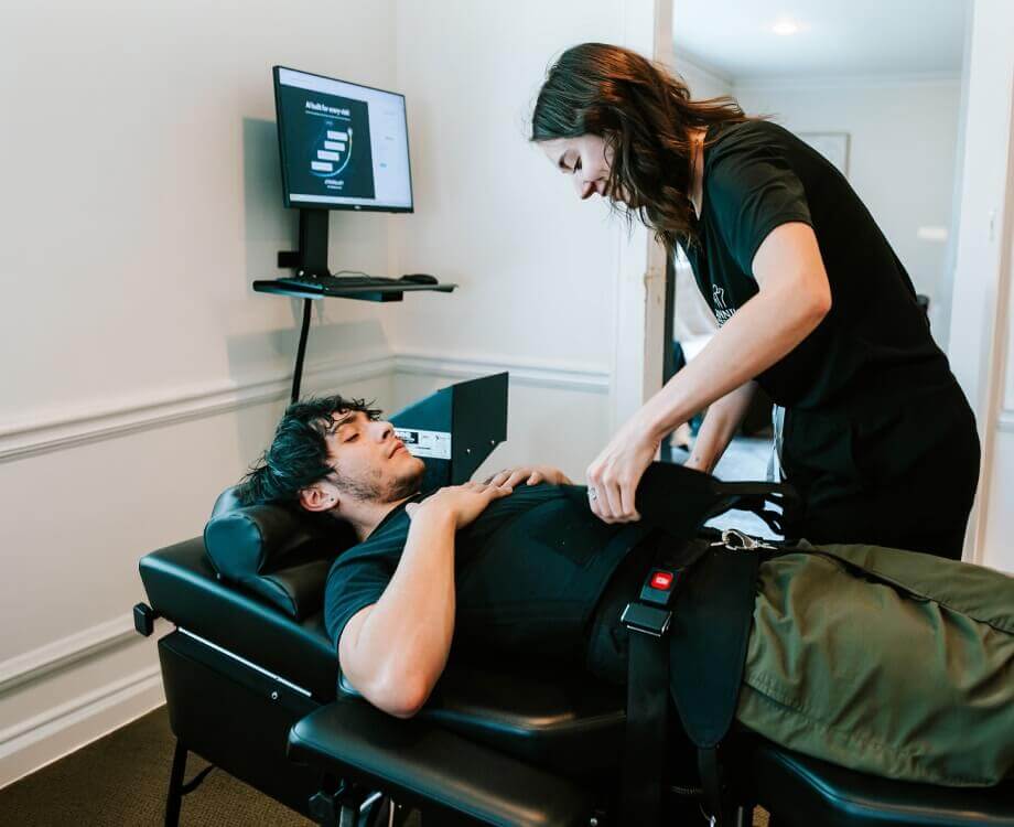 patient with assistant