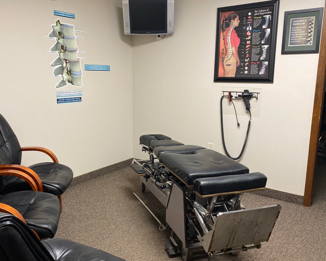 Patients in waiting area