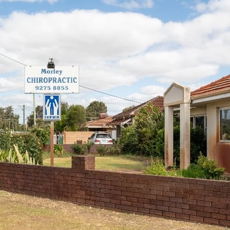 Zoomed-out view of building exterior
