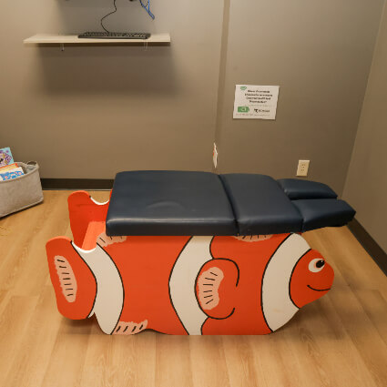 fish adjusting table