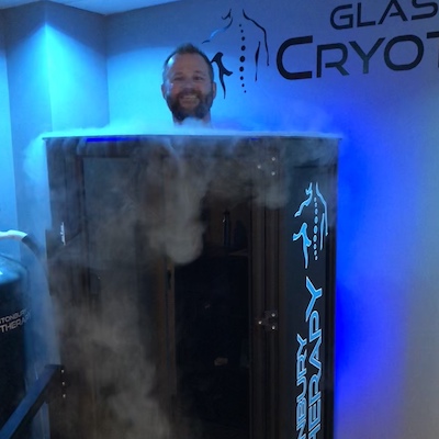 Dr. Nick in Cryo Chamber