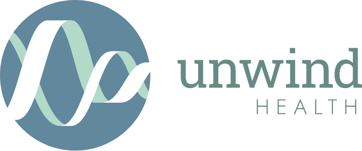 Unwind Health logo - Home