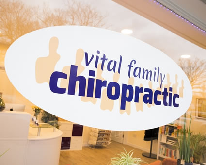 Vital Family Chiropractic office sign