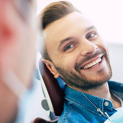 man-in-dental-chair