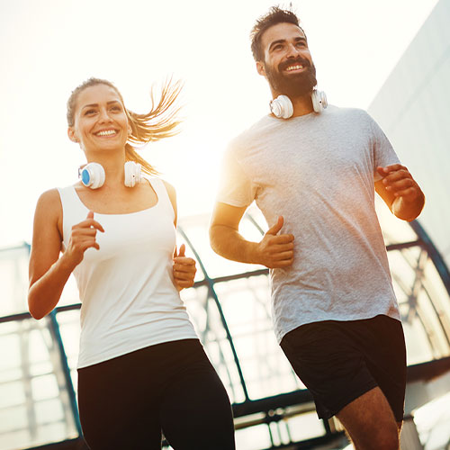 running couple