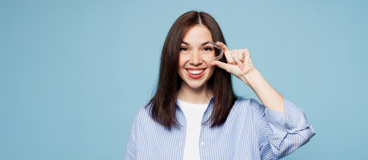 woman smiling