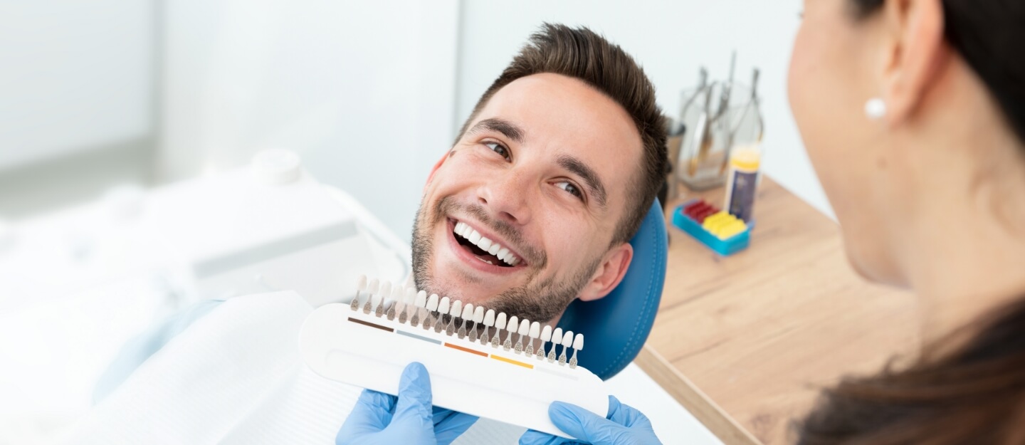 man smiling