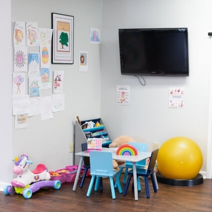 our clinic play room