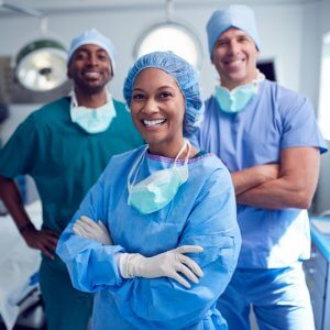 Group of Nurses Smiling