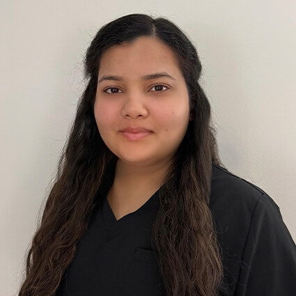 Vishruti, physiotherapist at Vitality Studio