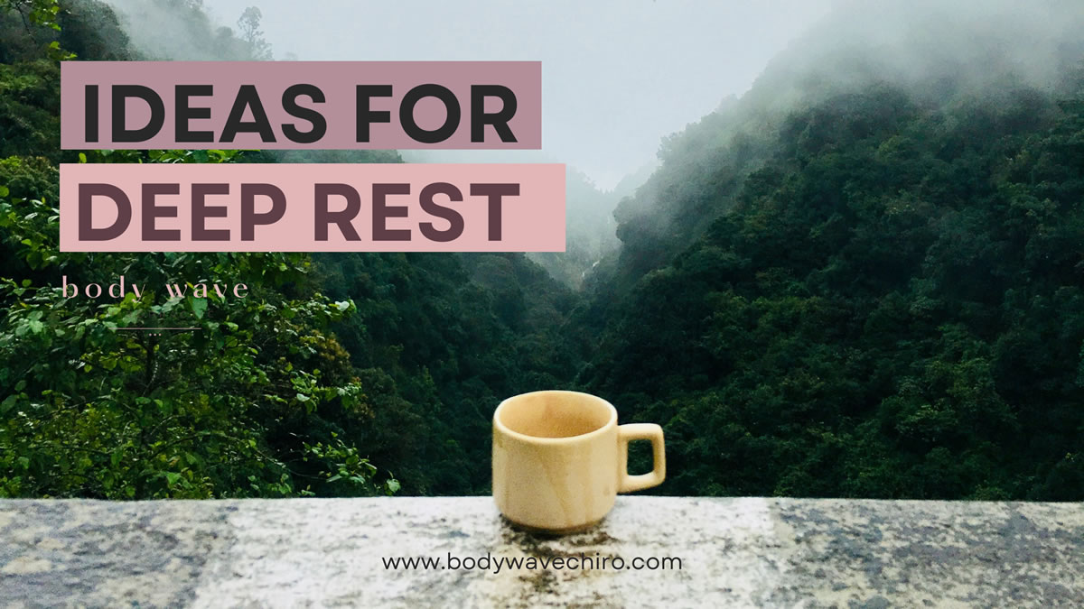banner Ideas for Deep Rest
