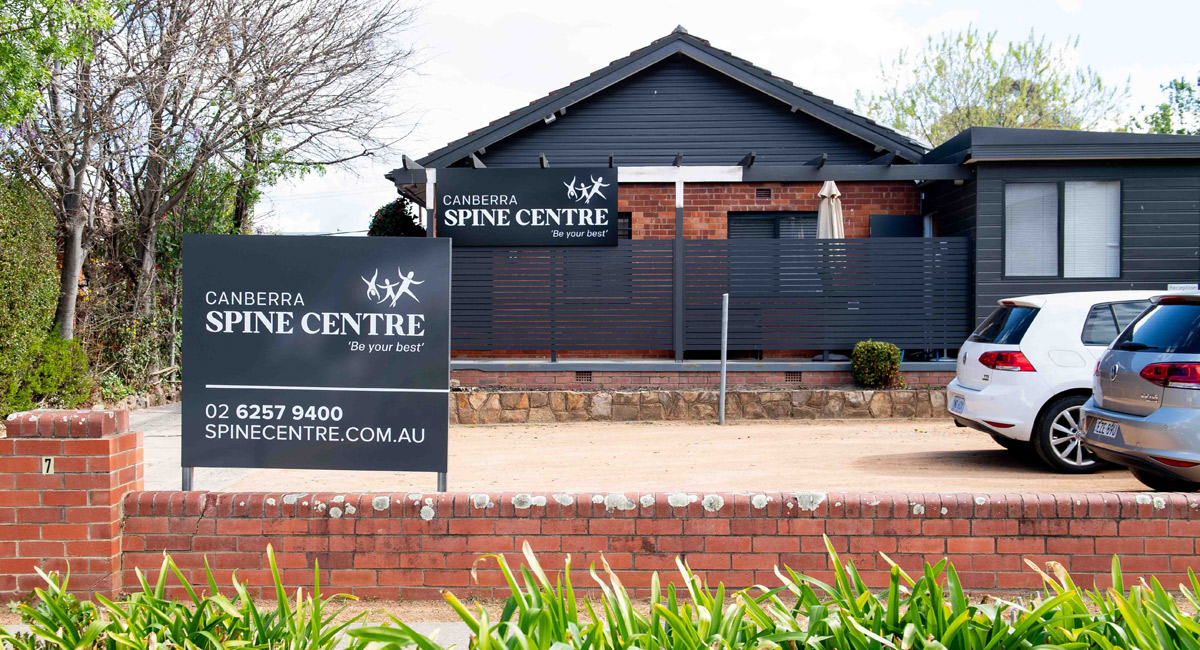 Canberra Spine Centre building exterior