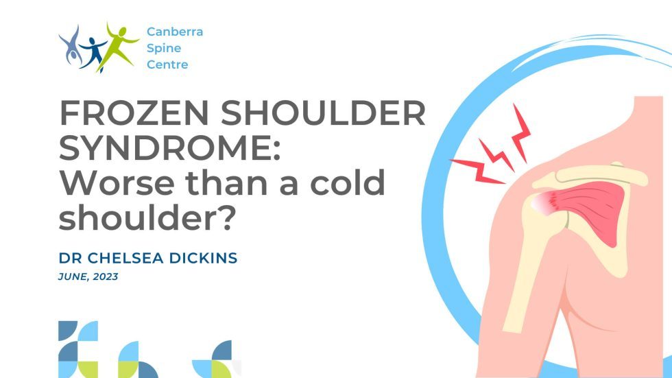 Frozen shoulder syndrome