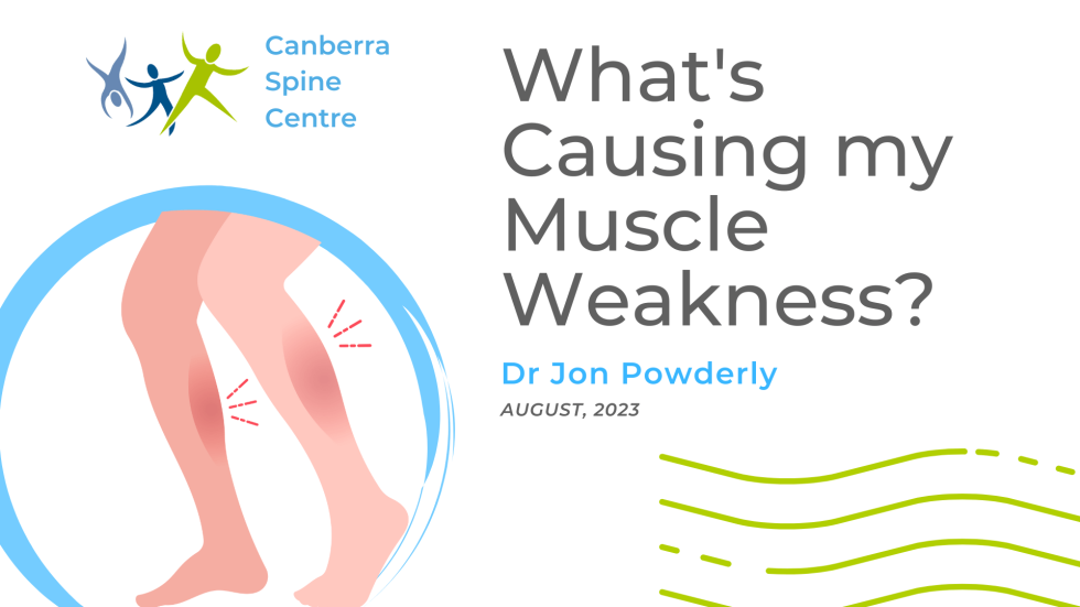 What's causing my muscle weakness?