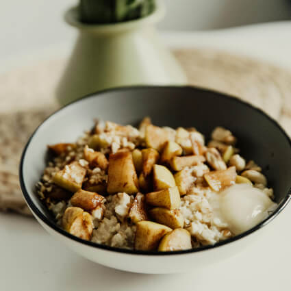 oats and apples