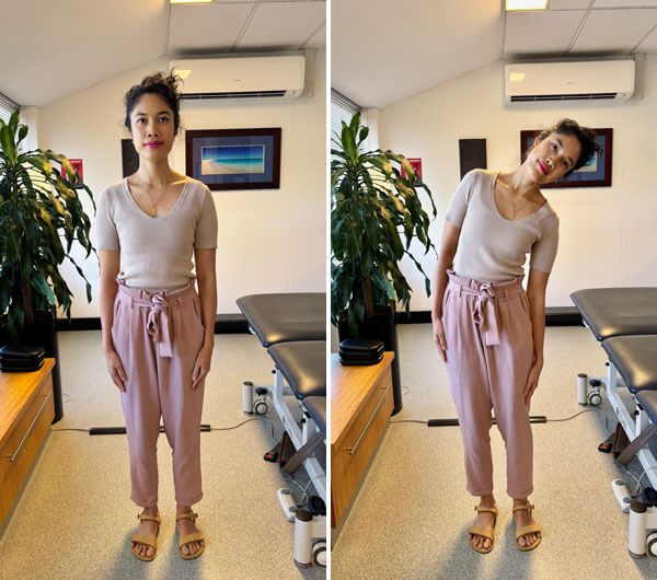 Standing and Side Bend