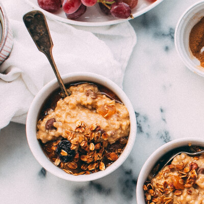 bowl of oats