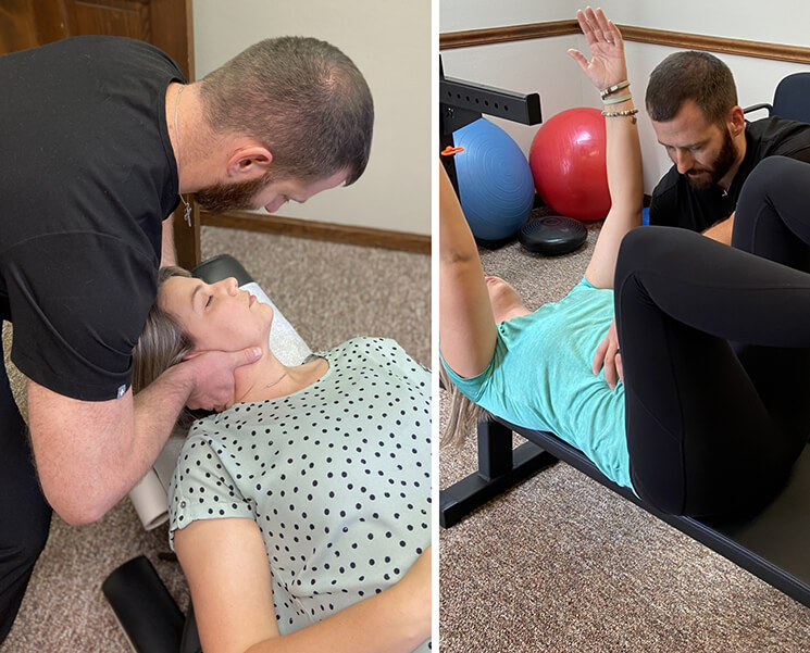 adjustment and physical therapy exercises