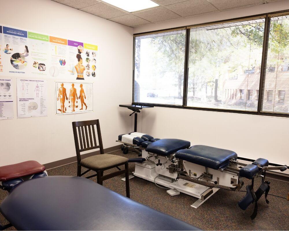 Chiropractic bed