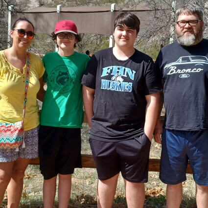 Dr. Amanda and Family