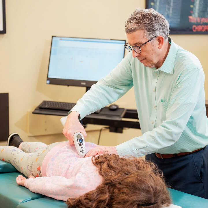 Dr. Ludwig using activator 