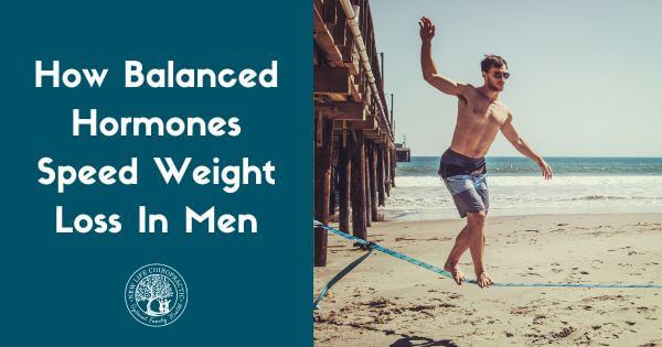 why men should balance their hormones to lose weight