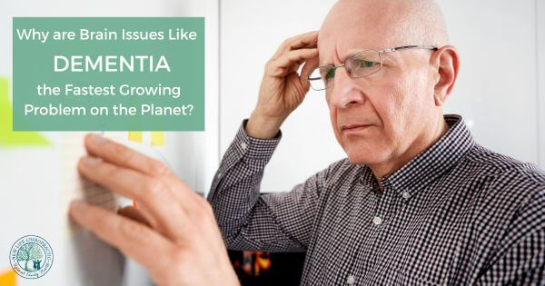 Why are Brain Issues like Dementia the Fastest Growing Problem on the Planet - blog image